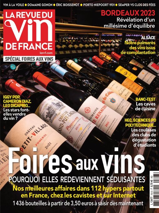 Cover image for La Revue du Vin de France
